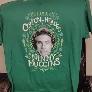 Port and Company Green Graphic Tee